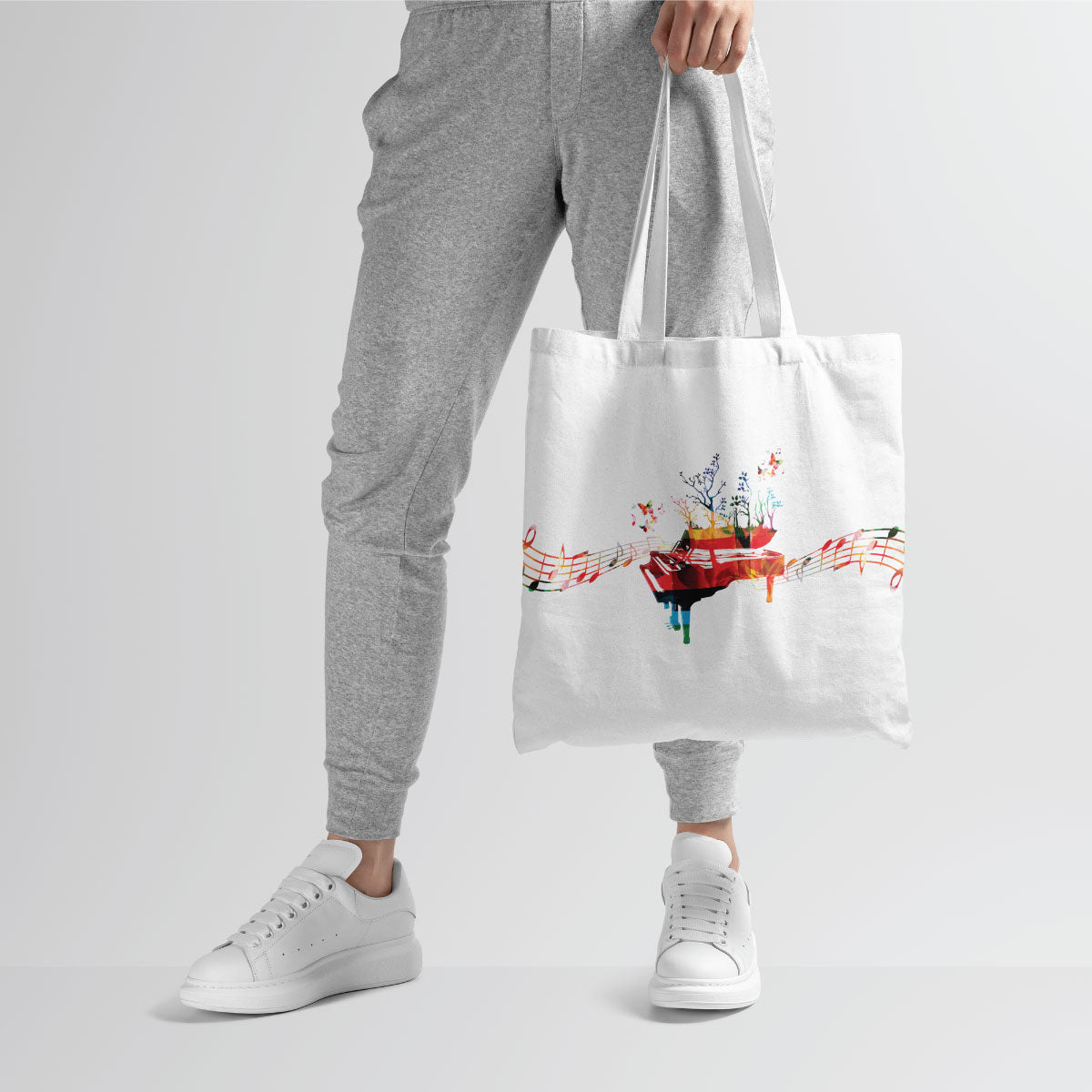 Canvas Multicolor Bag Color Desert Storm Tote Bag