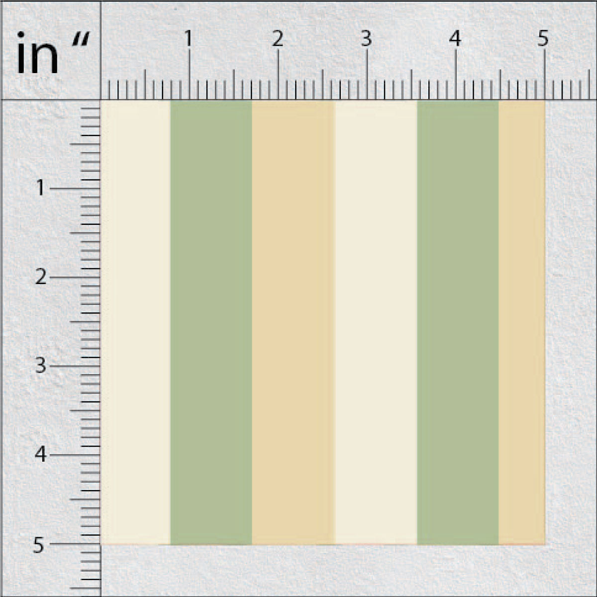 Soft Amber Stripes Print