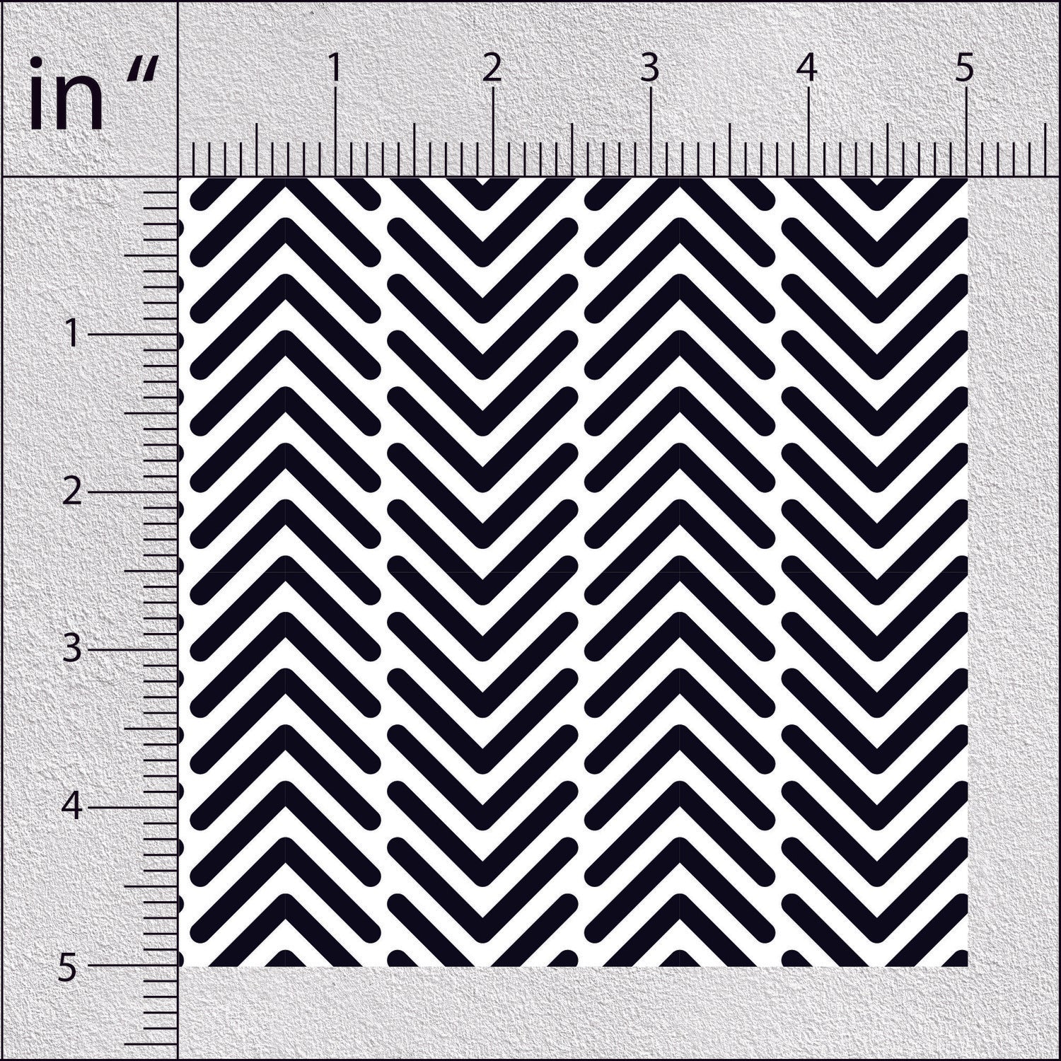 Bleached Cedar Striped Pattern Geometric Print