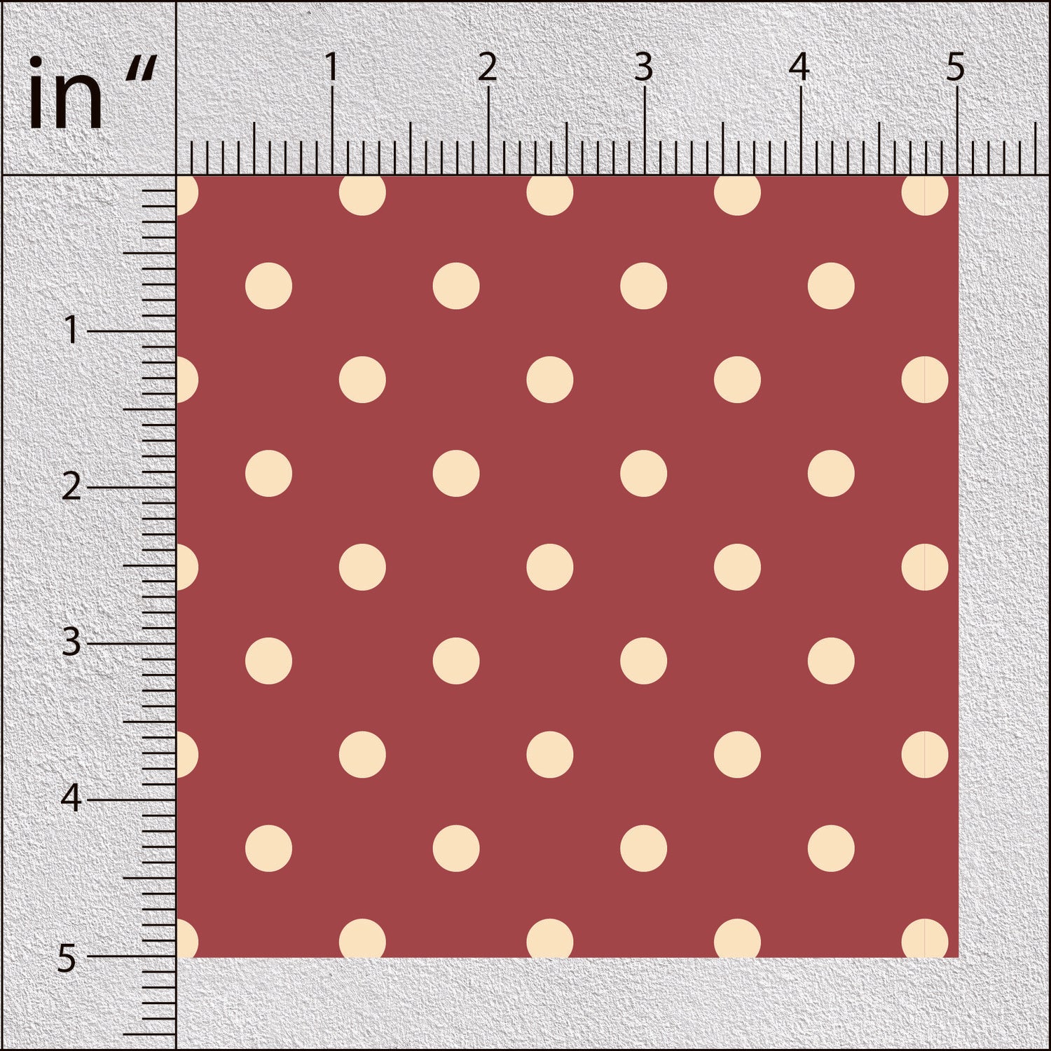 Sandy Beach Polka Dots Print