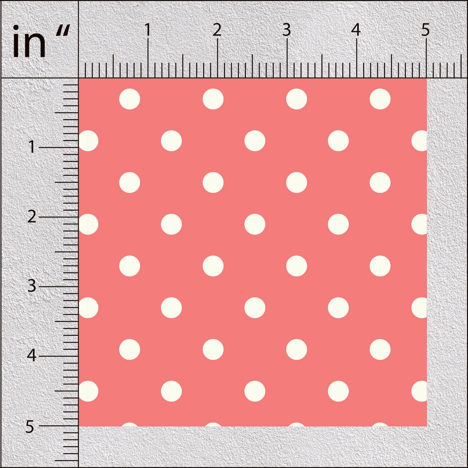 Buttery White Polka Dots Print