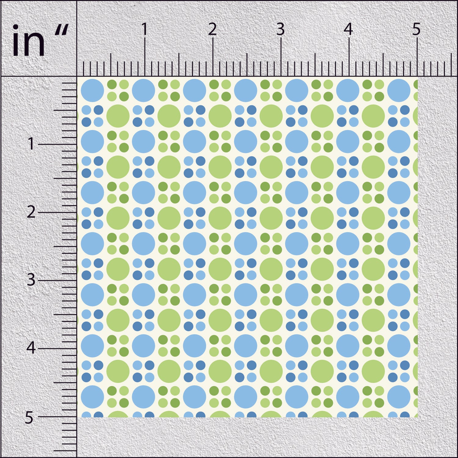 Light Lime Abstract Pattern Geometric Print