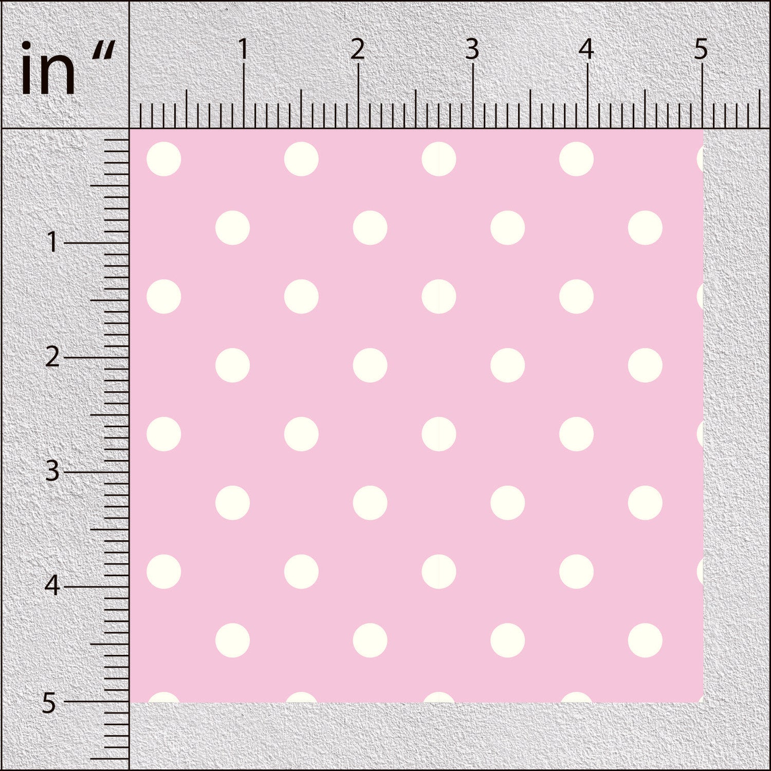 Pale Lilac Polka Dots Print