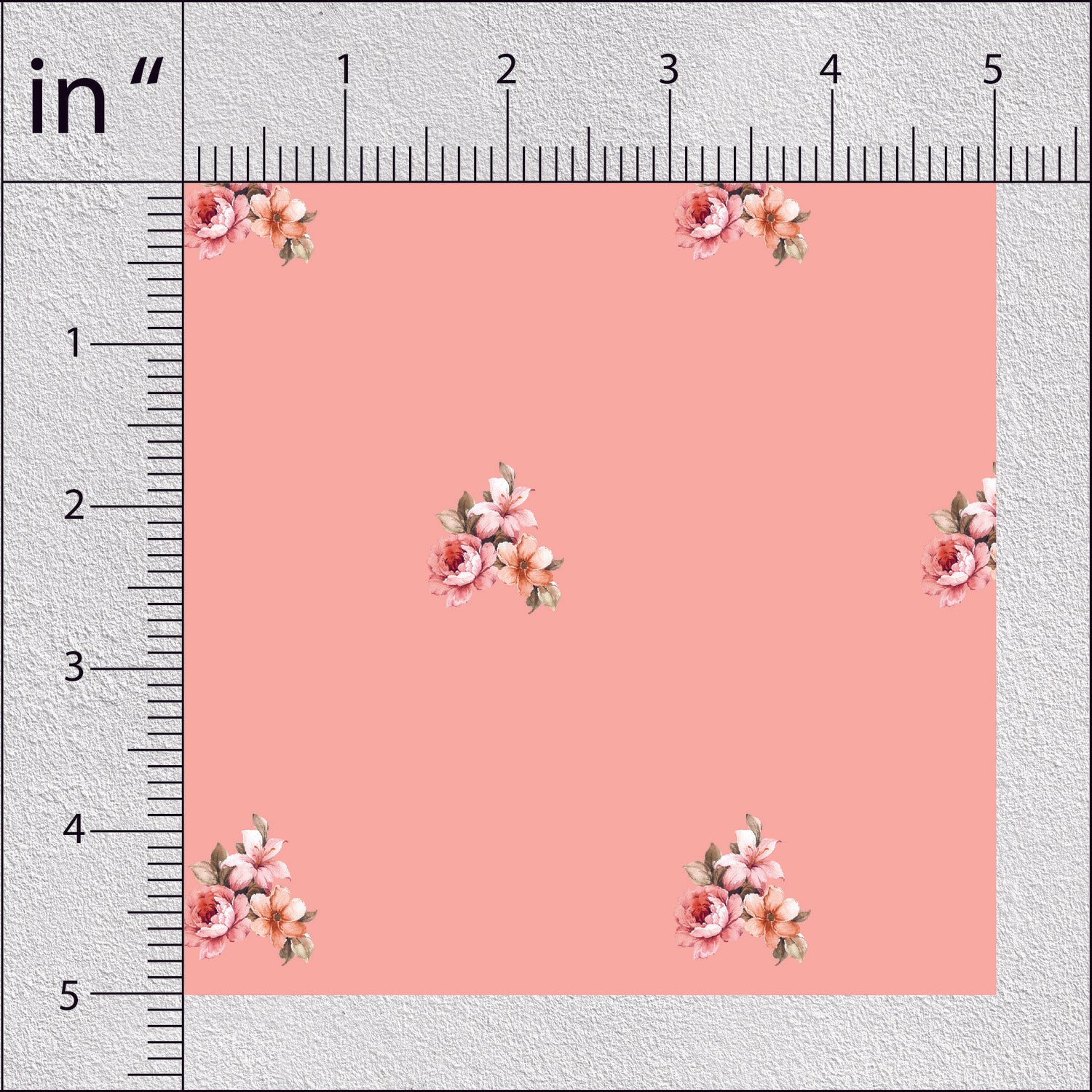 Dusky Vintage Roses Floral Print