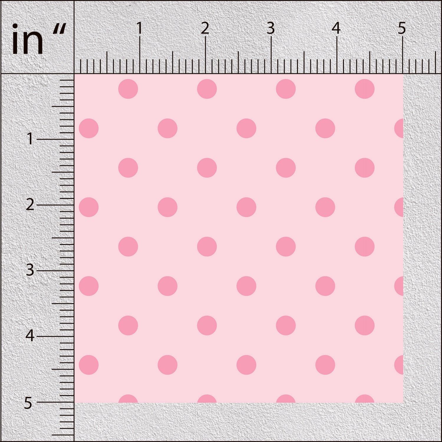 Blush Pink Polka Dots Print