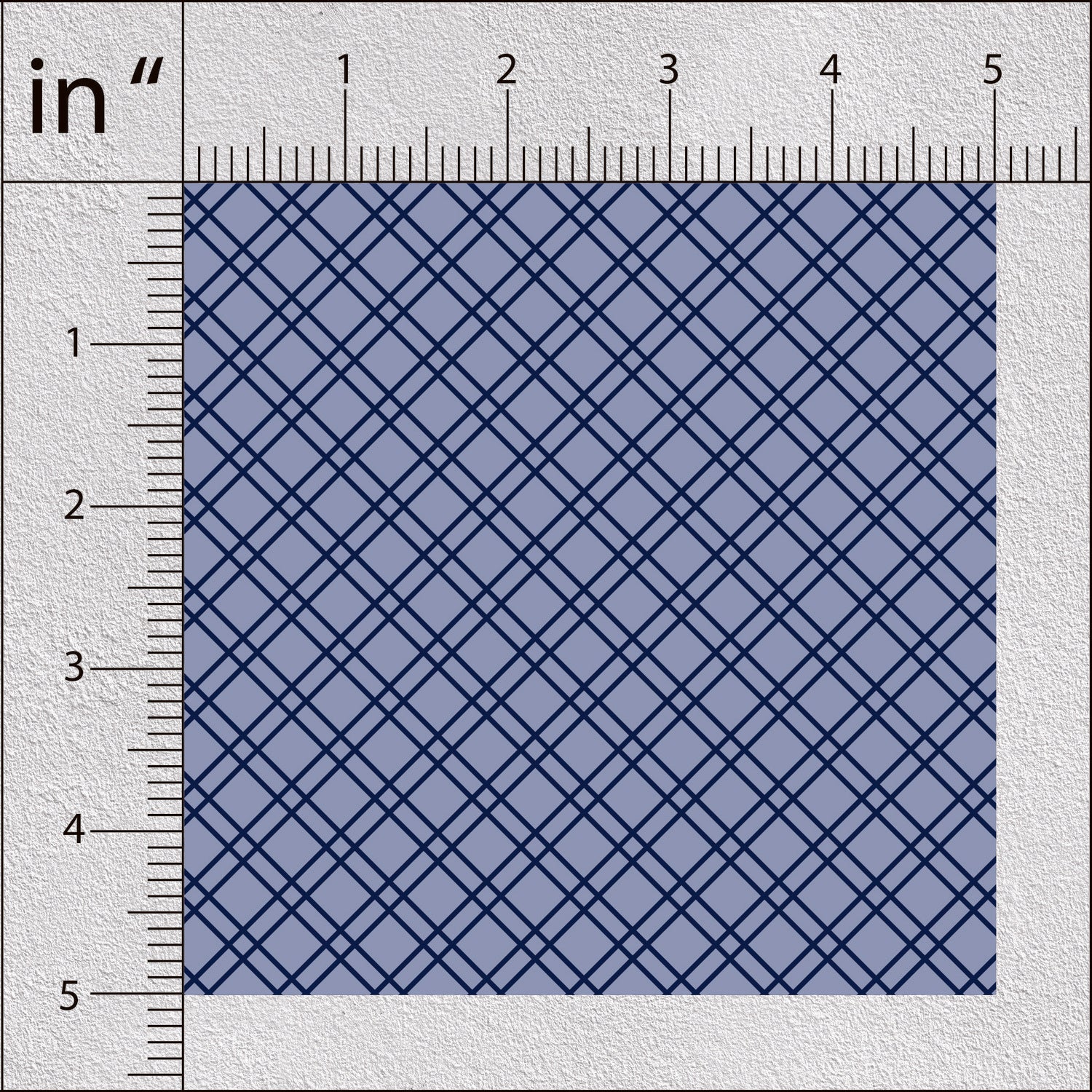 Rock Blue Striped Pattern Geometric Print
