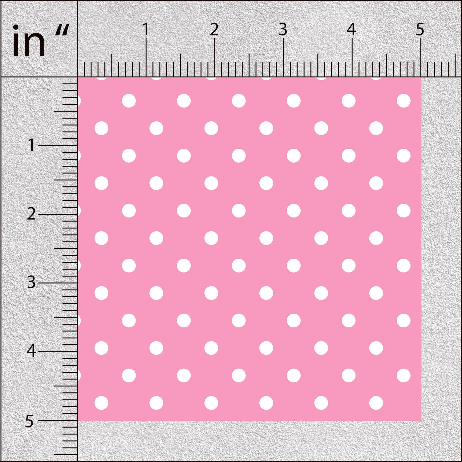 Blush Pink Polka Dots Print