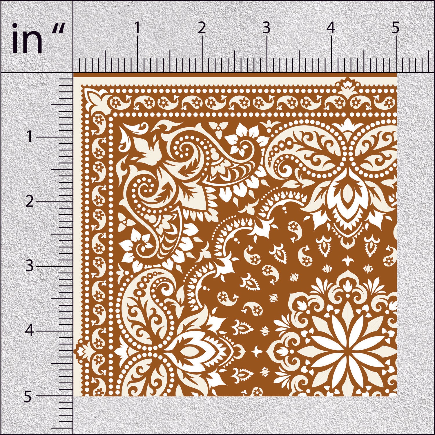 Chelsea Gem Decorative Ornamental Geometric Print