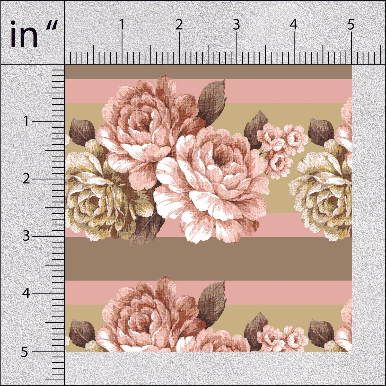 Petite Orchid Vintage Roses Floral Print