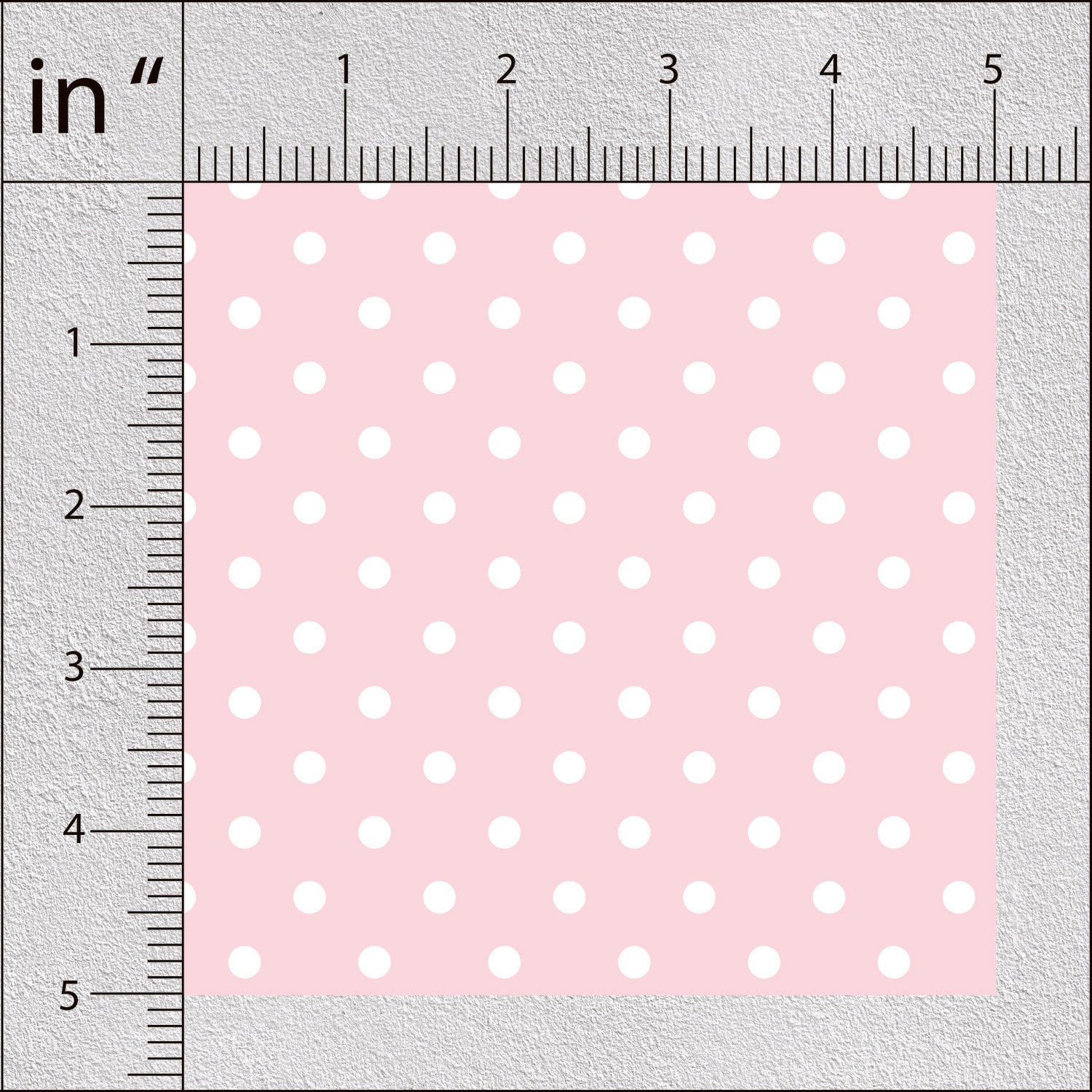 Pale Mauve Polka Dots Print