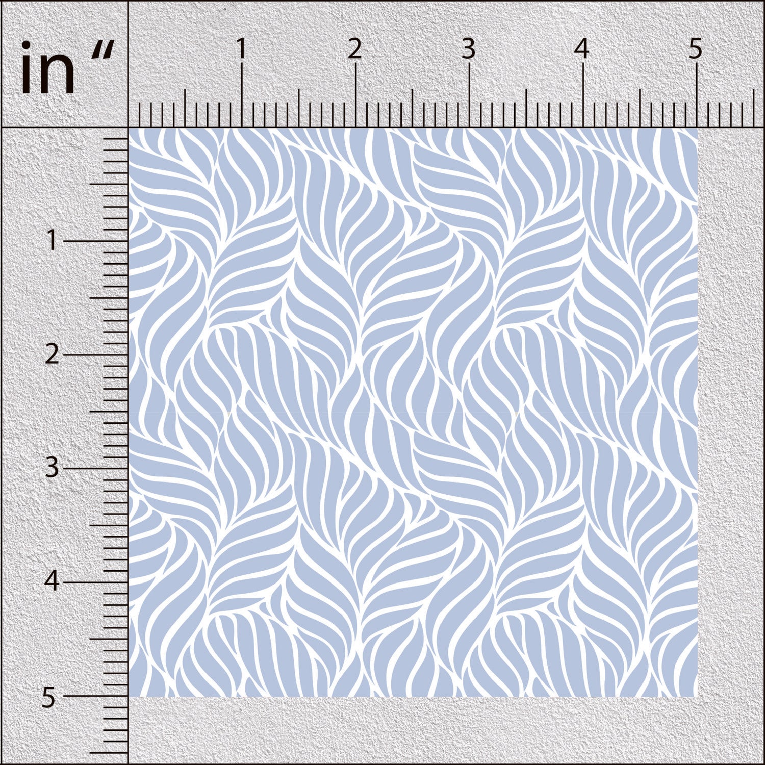 Hawkes Blue Striped Pattern Geometric Print