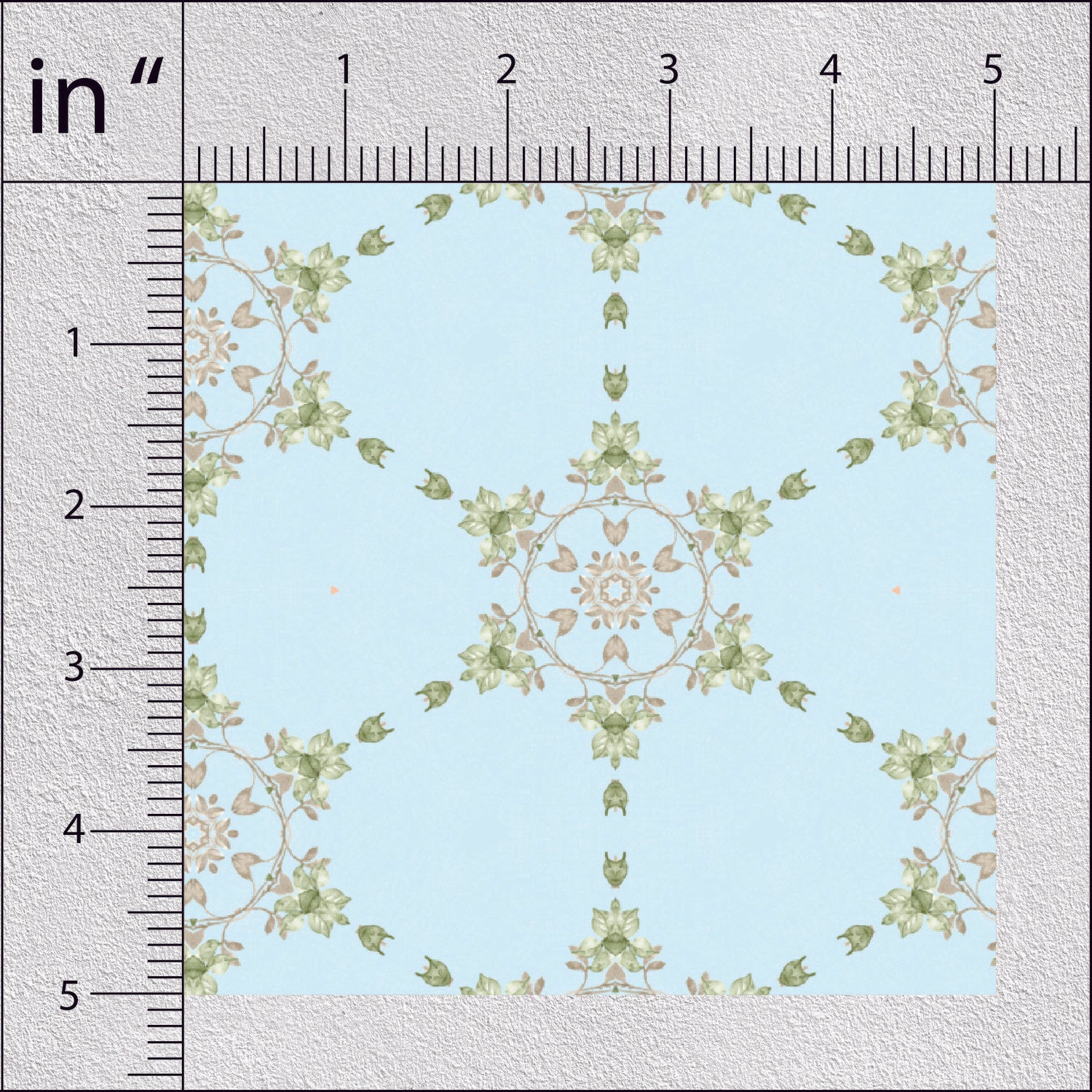 Green Peas Floral Print